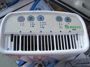 Meaco DD8L dehumidifier control panel