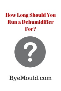 How Long Should You Run a Dehumidifier 