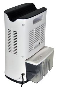 Futura 2L compact dehumidifier review water tank container byemould mould mold damp