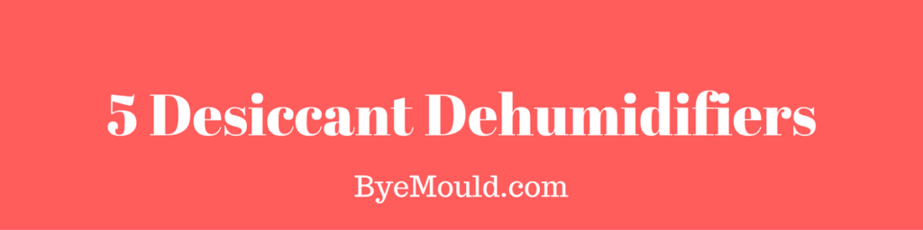 5 Desiccant Dehumidifiers